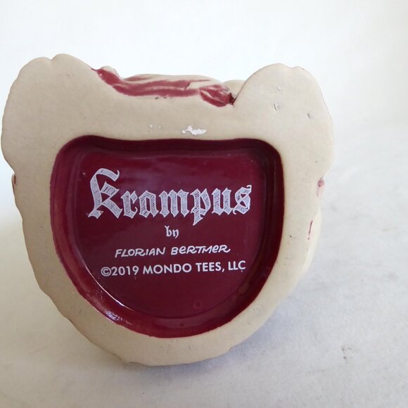 NEW 2019 KRAMPUS MONDO TEE-KIS BEAST RED WASH VARIANT CERAMIC TIKI MUG - Picture 11 of 16